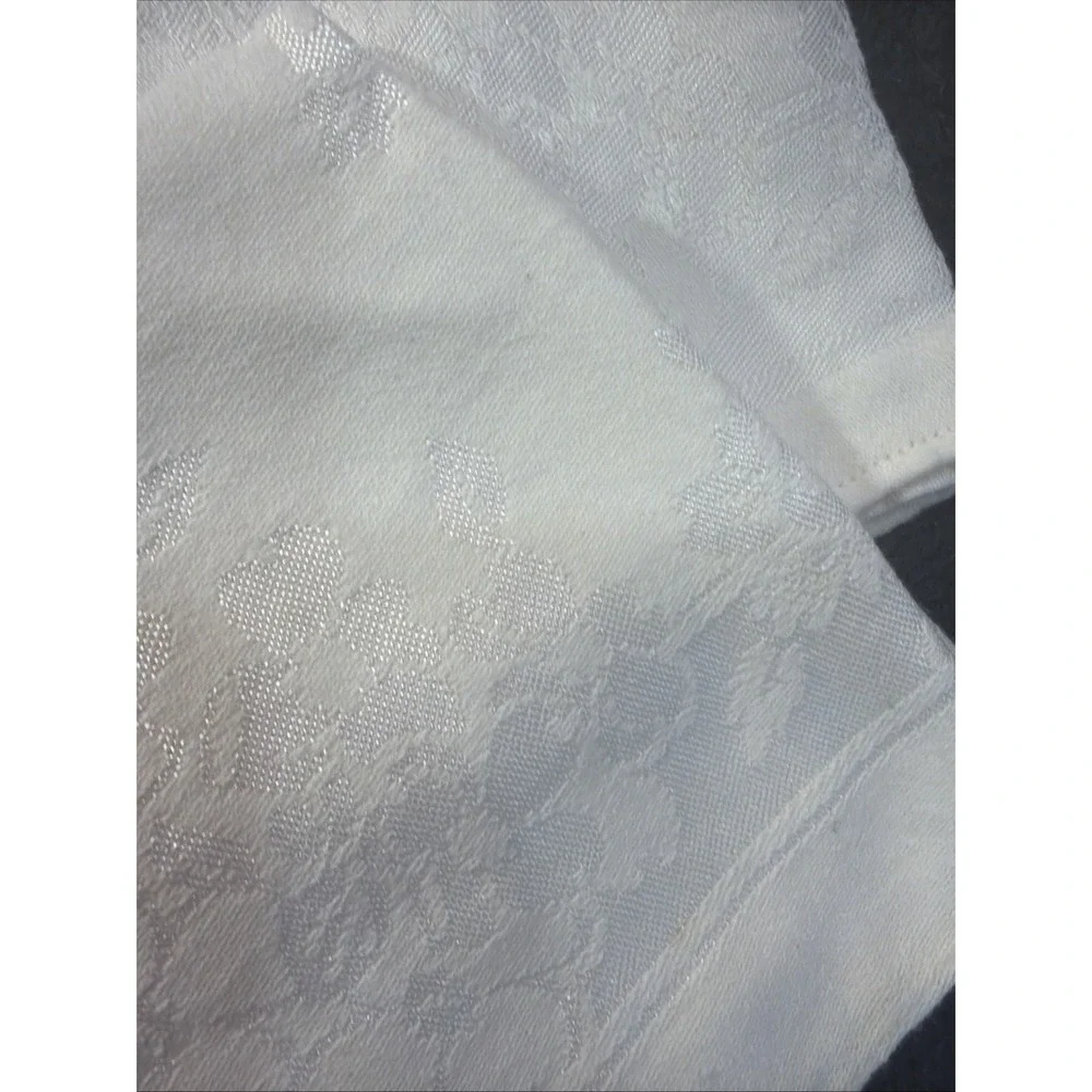 Set of 5 Vintage Linen Napkins Floral‎ Table Linens, Bread Basket, Clean 377